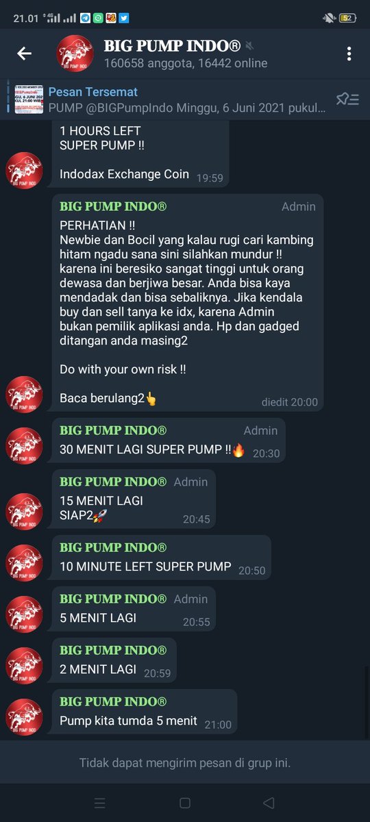 jeks_situmorang's tweet photo. Silahkan lihat, kenapa di undur 5 menit?

Apakah ada yang belum masuk muatannya?

#pumpindonesia
#pumpcrypto https://t.co/Wl1Sw6qS22