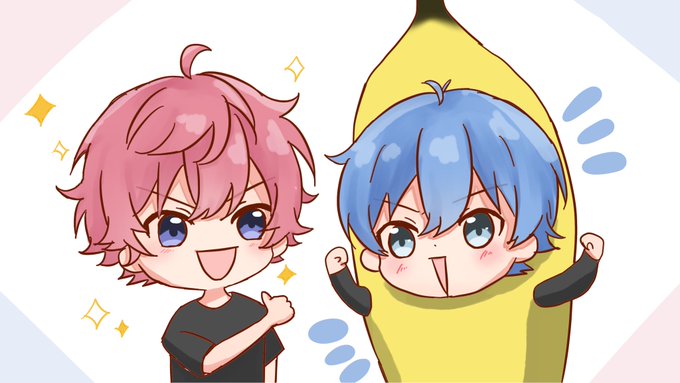 「バナナ 青髪」のTwitter画像/イラスト(古い順)