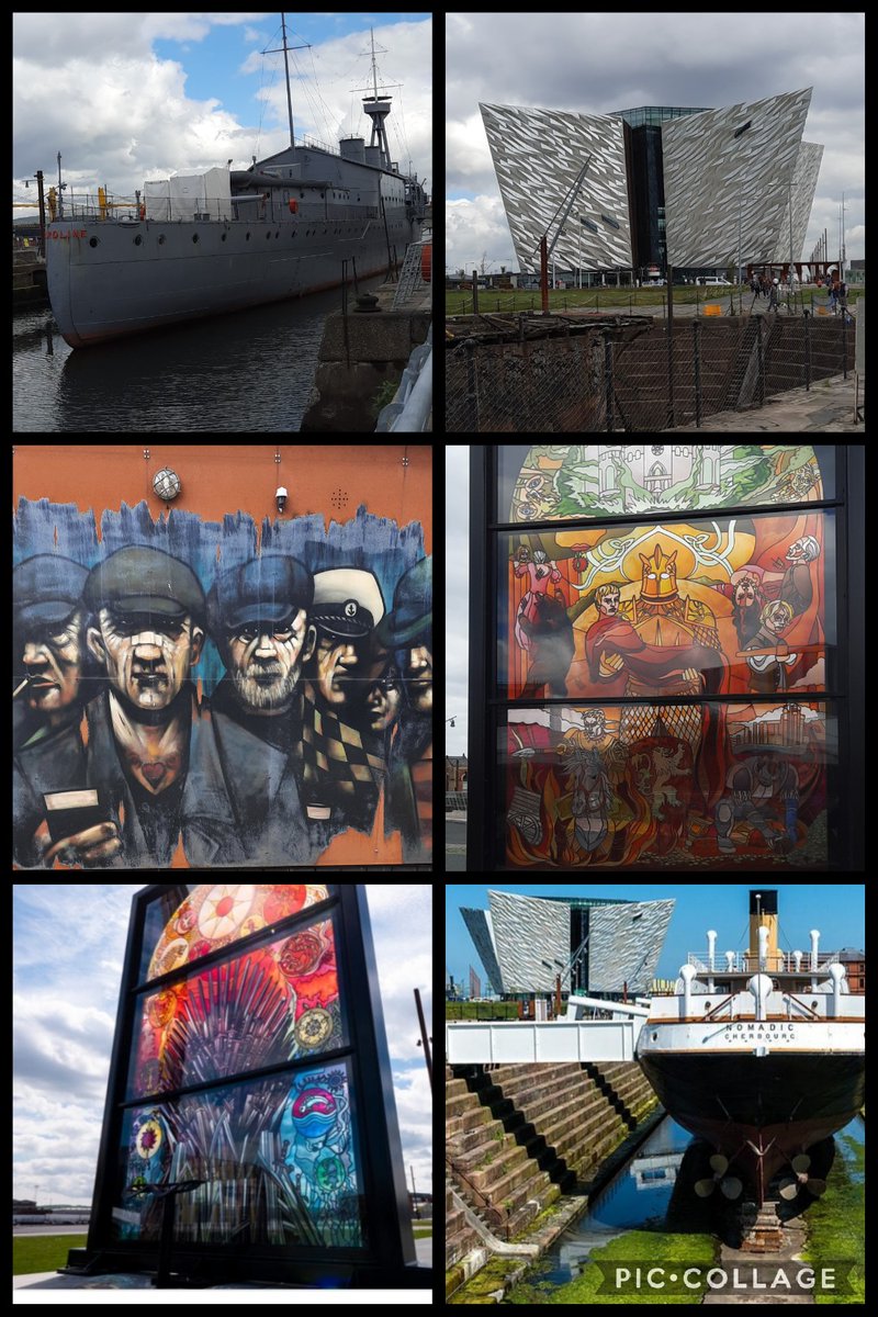 Wee rest dander around Titanic walkway before the Chairty Cycle Challenge next week with <a href="/WiloUK/">Wilo UK LTD</a> for <a href="/MaggiesCentres/">Maggie's Centres</a> 

justgiving.com/fundraising/mi…