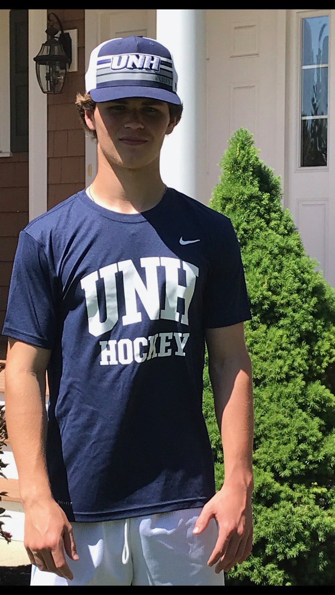 FHSPantherHocke's tweet photo. Senior defenseman # ￼3 Justin Abely, tough as nails, leader on and off the ice who always gave 100%, loves his teammates and they love him back will attend UNH in the fall.  Good luck Justin!! https://t.co/vECmYGMYjs
