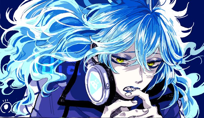 絵チャで普段描かない推しを描きあってイデアくん初めて描きました むずいです 