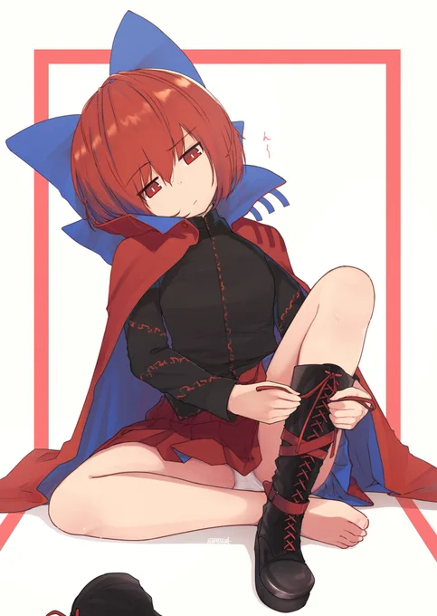 リクエストの赤蛮奇ちゃん
せっかくなのでろくろの日で
https://t.co/S99qrGl6WG 