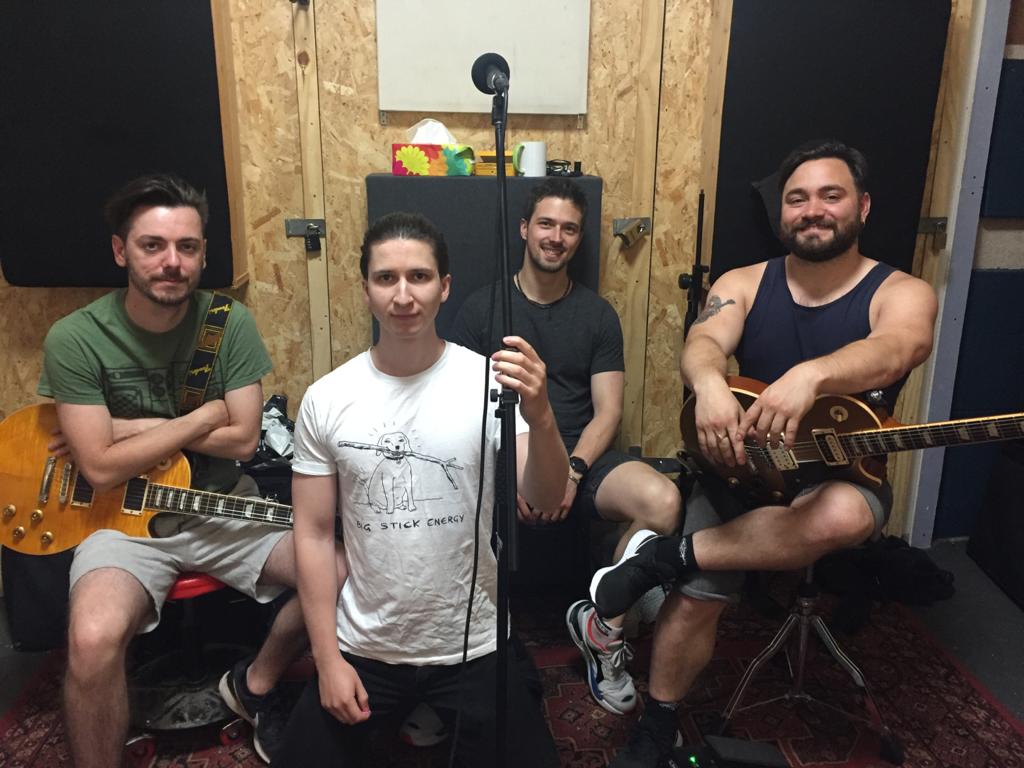 DiveExit's tweet image. Getting ready for our recording session with @SugarHouseUK next week 😱