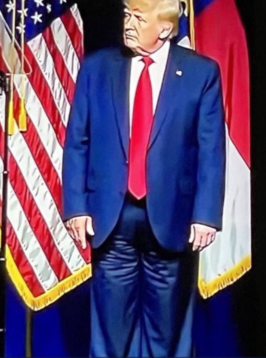 CamachoMedia's tweet photo. So Trump added a now dimension to “liar, liar, pants on fire.”  His new edition is: “liar, liar, pants on backwards.” https://t.co/dbQQK9N39r