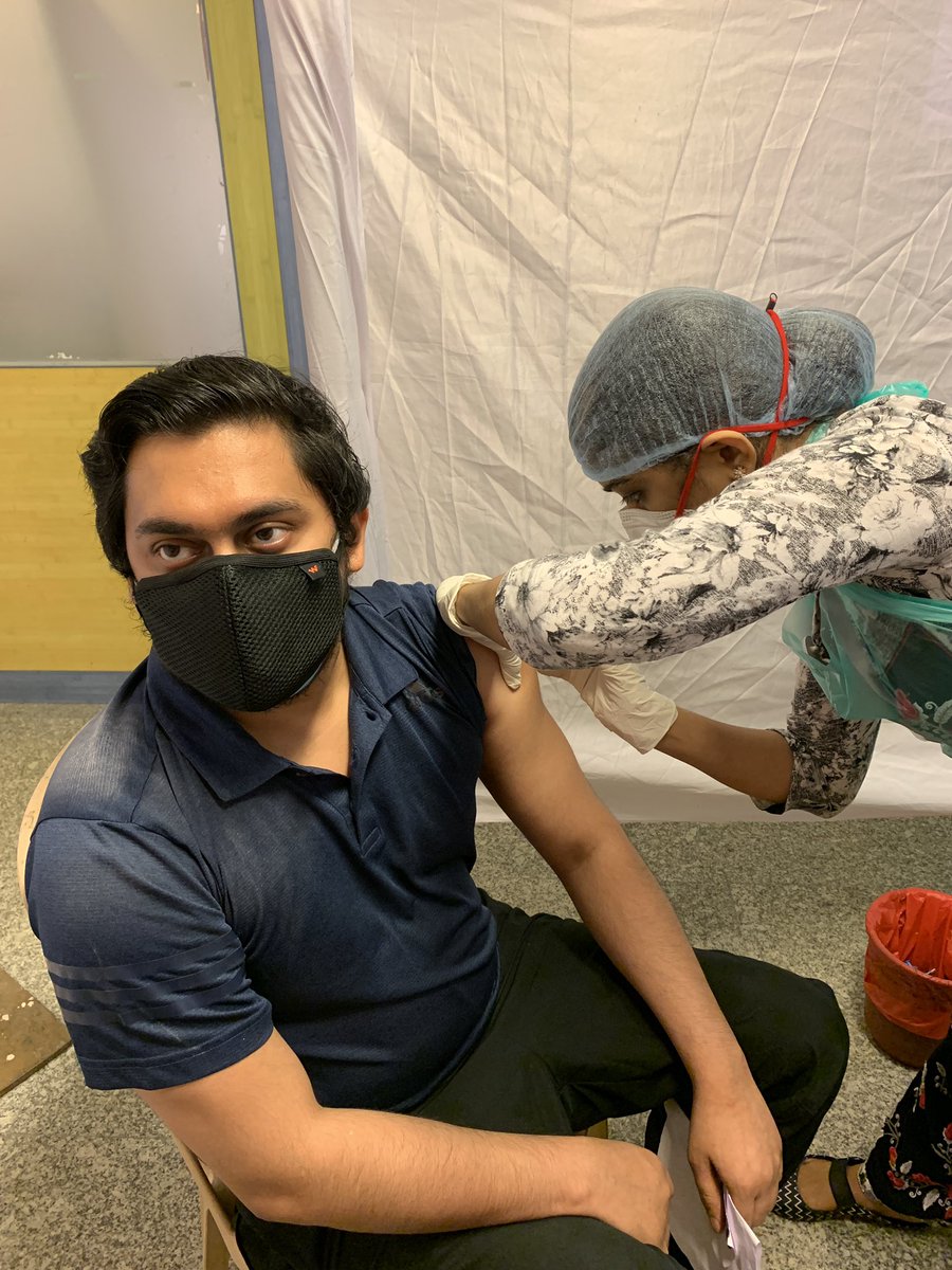First vaccine shot done.I am pro vaccine and its my choice and my life to get vaccinated.To all the Anti Vaxxers please don’t jump to any conclusions .You can believe what you want and I will believe what I want to .Much love and peace to all.❤️ #GetVaccinated #covid19
