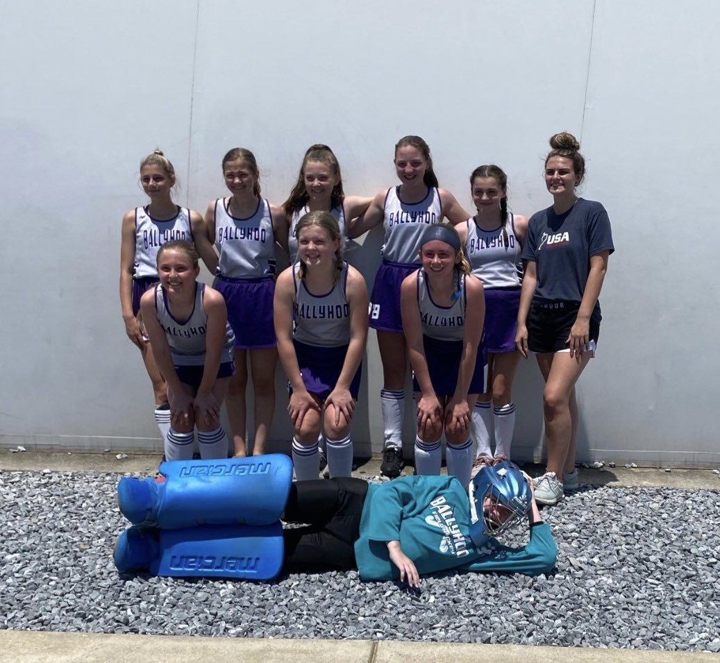 “Everyday is a good day to play field hockey.”  U14’s representing Ballyhoo well at their tournament this weekend💪💜 #ballyhoo #ballyhoofieldhockey #fieldhockey