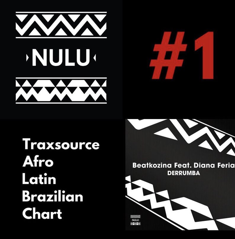 NULU DID IT AGAIN ❤️🎶🎧 “Derrumba” by Beatkozina Feat. Diana Feria is #1 on Traxsource’s Afro/Latin/Brazilian Chart.  LISTEN HERE: snd.click CONGRATS @ananesworld @DianaFeriaMusic #Derrumba #NuluMusic #TopOfTheCharts #Independentlabel #authenticbeats #tribalwarrior