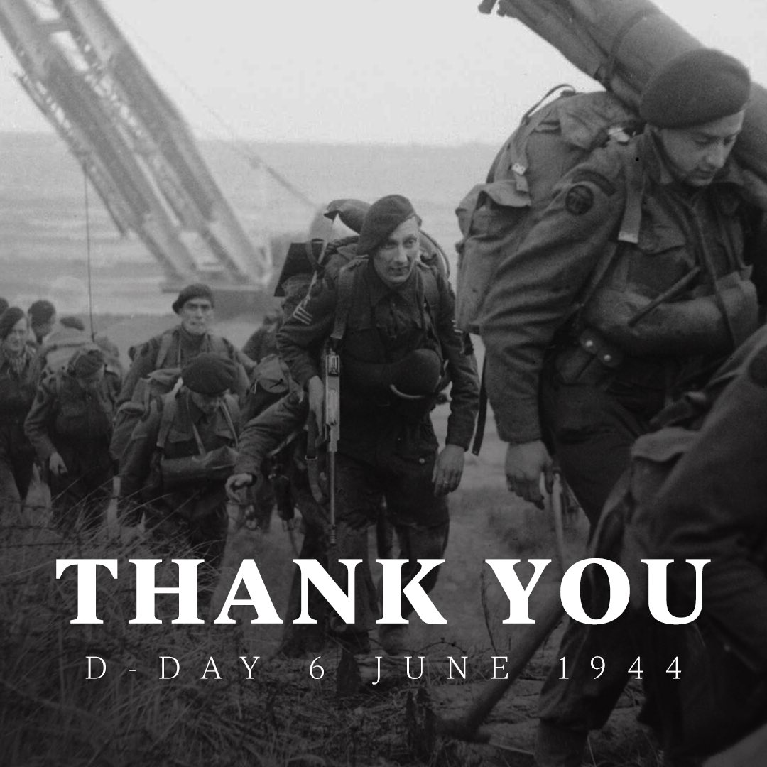 pritipatel's tweet image. Remembering the heroes of #DDay, who risked their lives on this day 77 years ago so that we could be free. 

We must never forget their sheer courage and sacrifice.