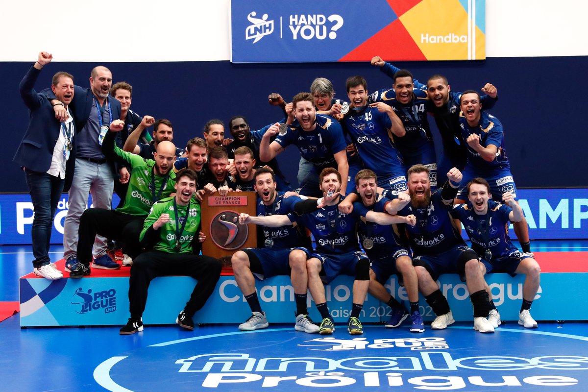 🏆 Félicitations au @Saran_Loiret_HB, champion de Proligue 2020/21 👏