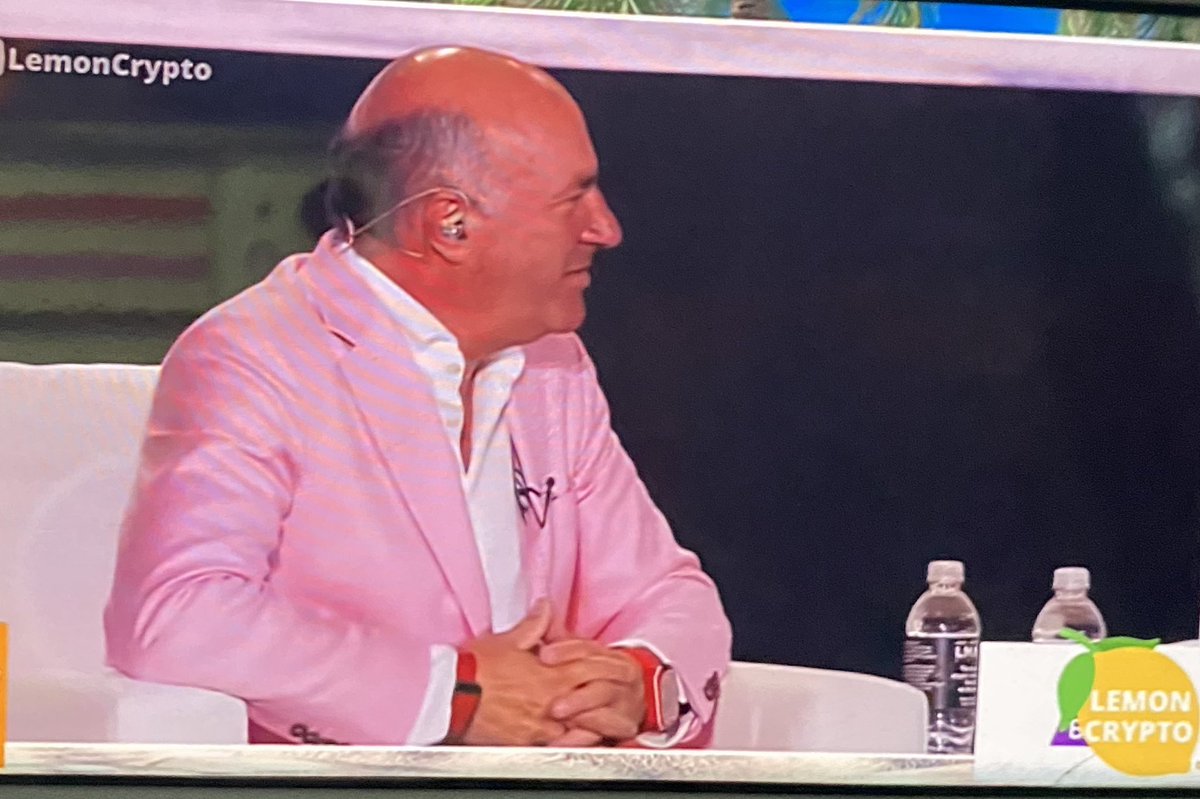 Mr. Wonderful “When ‘Misinformed’ Pensions and institutions allocate just 3% of funds to #BTC = $1Trillion prize, but it won’t happen until there is an  ‘ESG option’” <a href="/kevinolearytv/">Kevin O'Leary aka Mr. Wonderful</a> #btcmiami <a href="/TheBitcoinConf/">The Bitcoin Conference</a> they need a sustainability option/story to tell