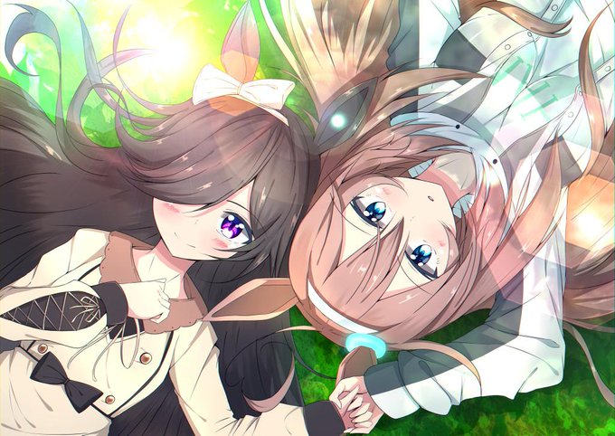 ブルライ!!
#ライスシャワー 
#ミホノブルボン 
#ブルライ 
#ウマ娘プリティダービー 