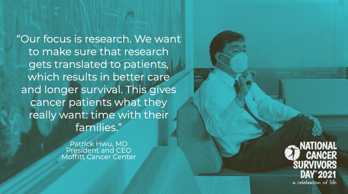 PatrickHwuMD's tweet image. Today and every day, we strive to transform and save lives through the work we do. #NCSD2021 #CelebrateLife