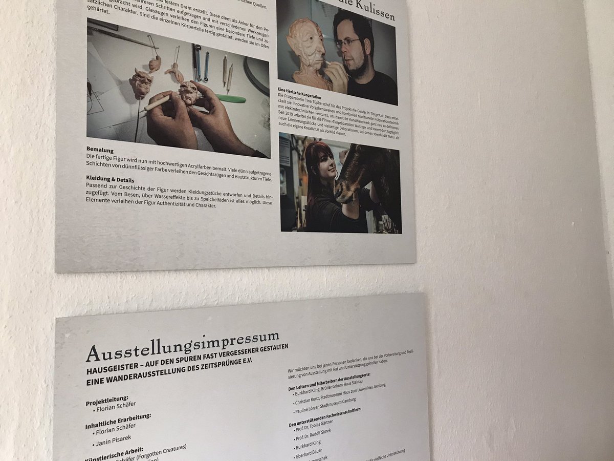 Jetzt wo viele #thüringermuseen geöffnet haben, heißt es wieder: Stempel sammeln im #Kulturpass, wie im #StadtmuseumCamburg bei @loerzer_p mit zwei Sonderausstellungen zu Pittiplatsch und #Hausgeister|n <a href="/ForgottenCreat2/">Forgotten Creatures</a> sowie Bastelangebot. /jp