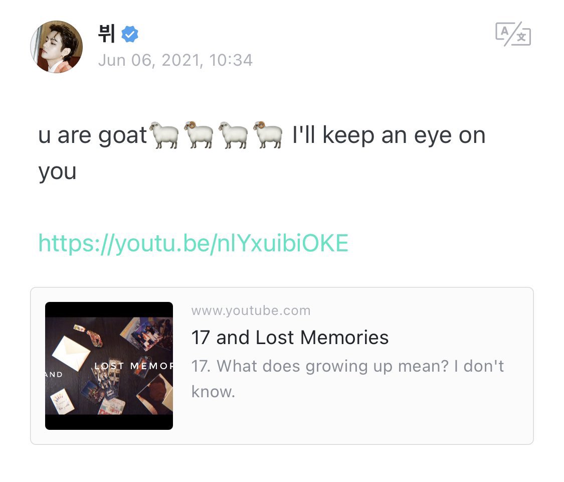 userbfIy's tweet photo. taehyung rly said bibidi bobidi boo https://t.co/SbcV2H23GY