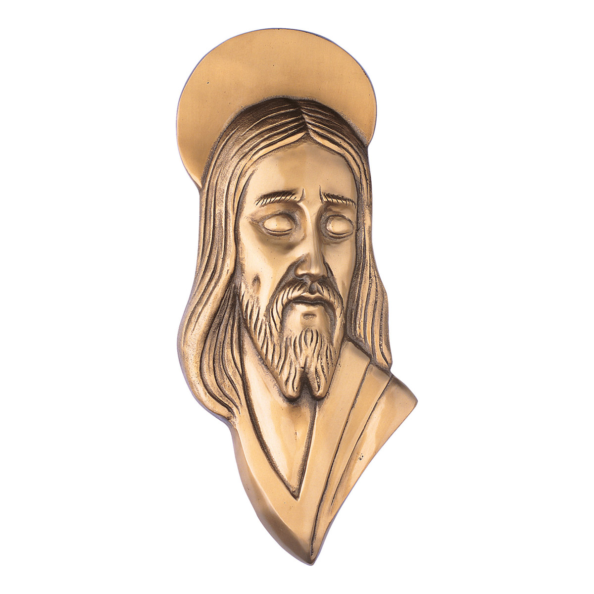 Stylized bronze plaque grave marker for gravestone - Jesus Christ alibaba.com/product-detail…