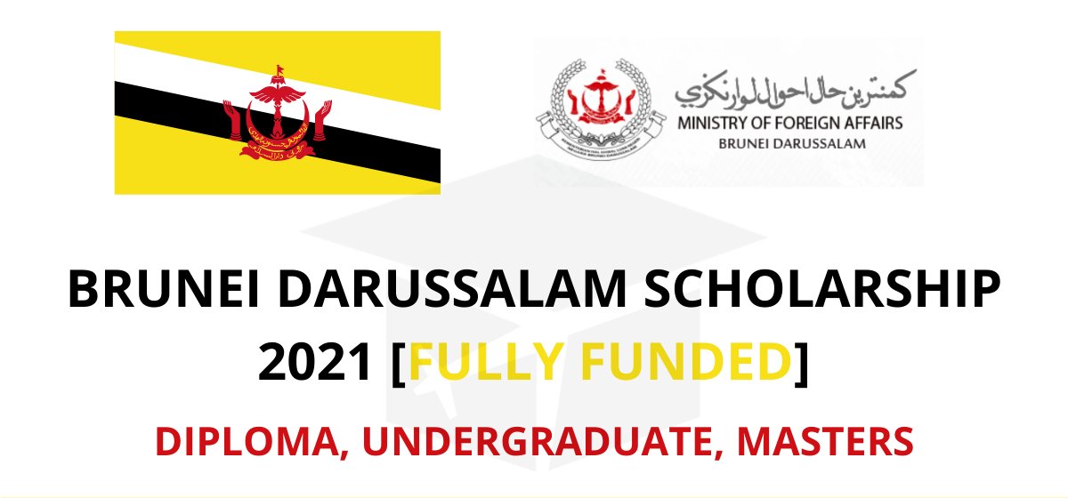 PVAData's tweet photo. Employ to Your Brunei Darussalam Scholarship 20 22. Darussalam Government is a Fully-funded Scholarship for Global Students. Brunei Darussalam University Offers grants to focus Full-time Master Degree Program and Ph.D.. Degree App.

https://t.co/w6YE1iCcKJ https://t.co/LOhoP4i075