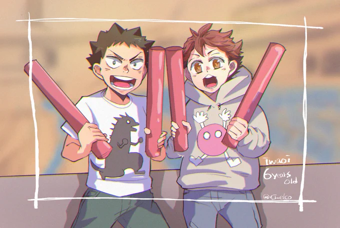 Thank you for the wonderful project🪅
Day 1 Theme Childhood
#IwaoiWeek2021 