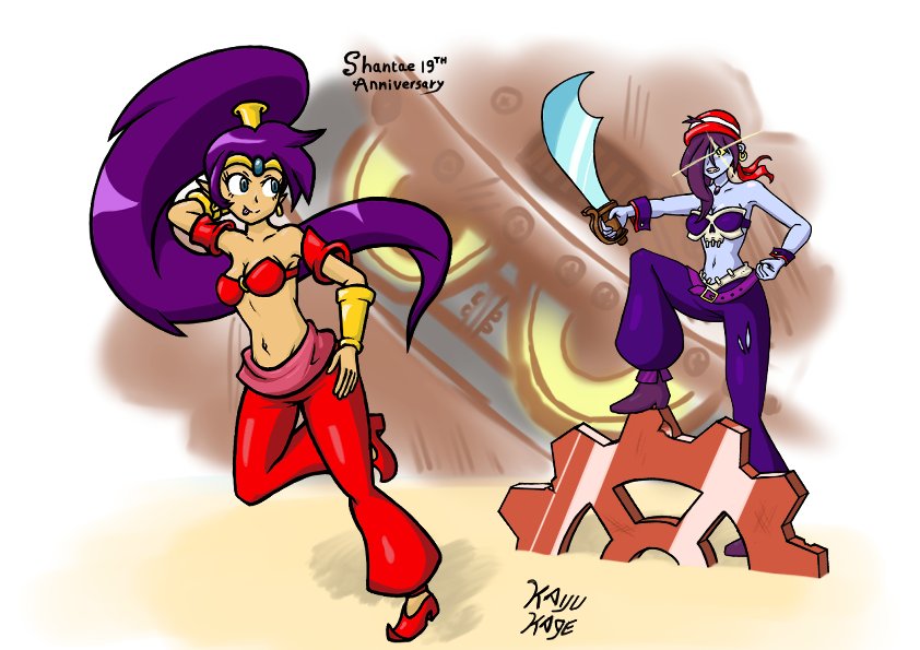#ShantaeArt19 #Shantae. 