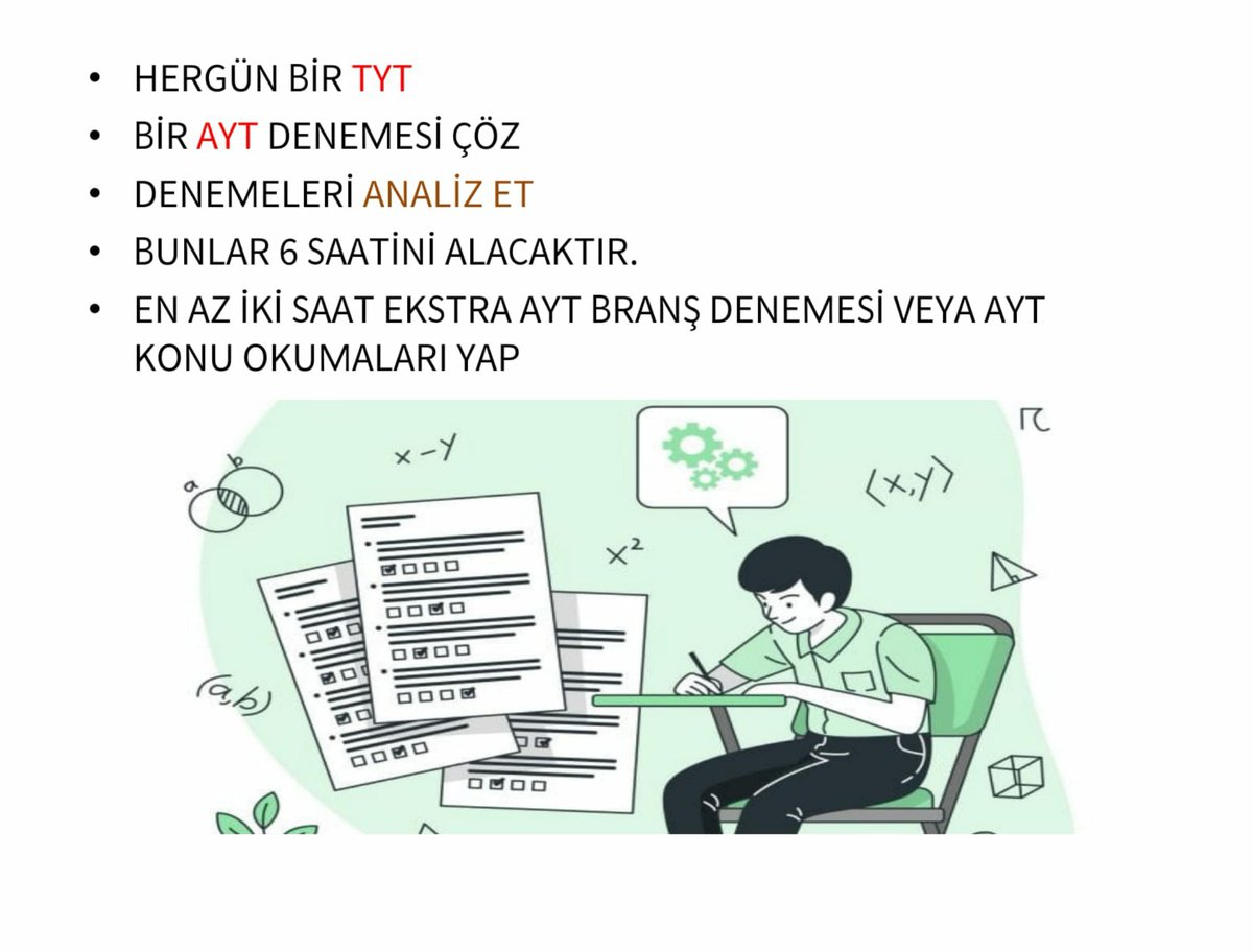 fencankiri's tweet photo. Sevgili 12. sınıf öğrencimiz;

Bu önerilere bugünden itibaren sadık kalmaya çalış.

daha iyi bir Zihin, duygu ve beden için... https://t.co/tvyQsuQsxx