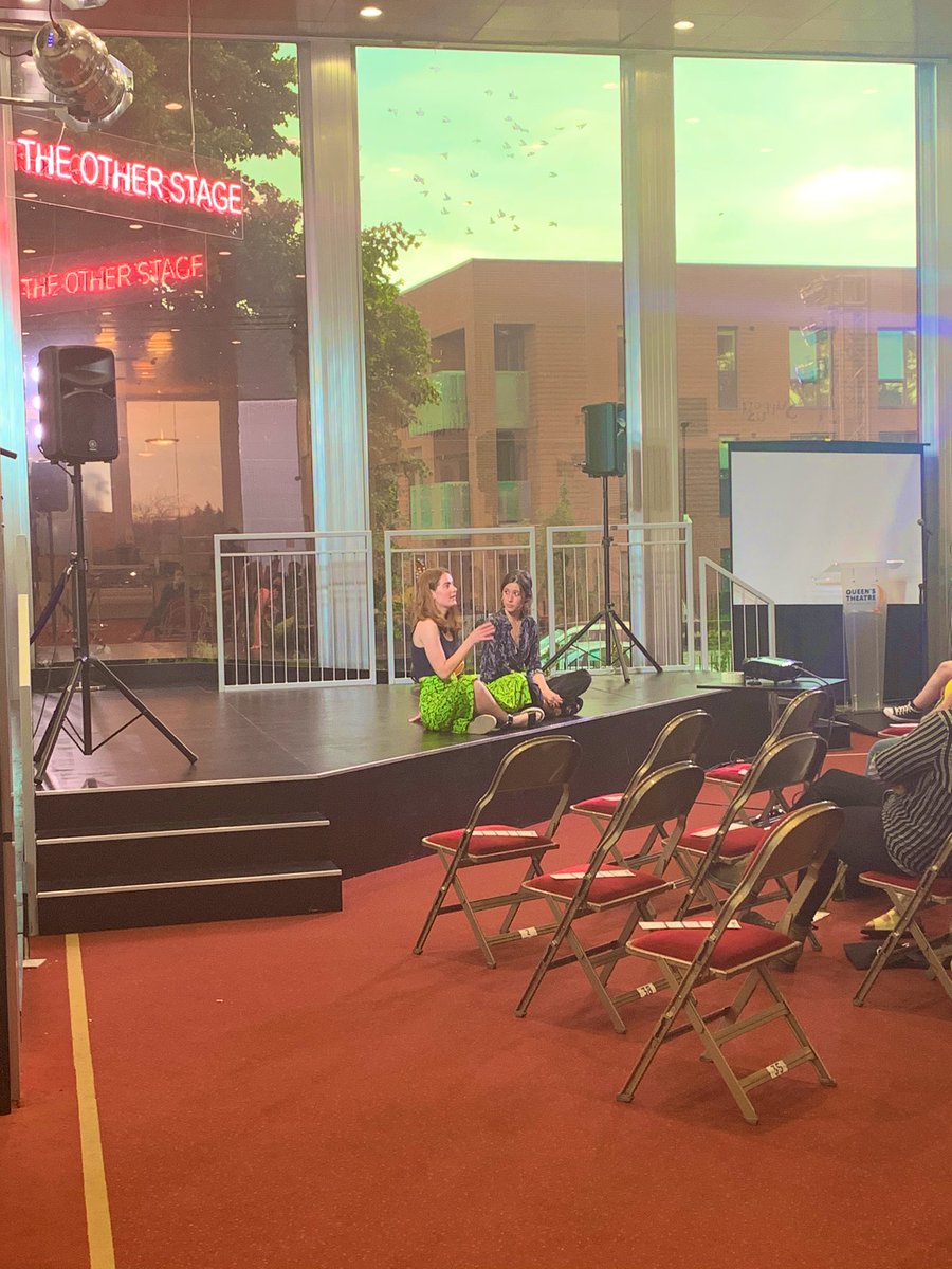 #YCMREEMERGE
<a href="/TaylorBriony/">Briony Taylor</a> 
<a href="/izzy_Olii/">Isabel Oliver</a>