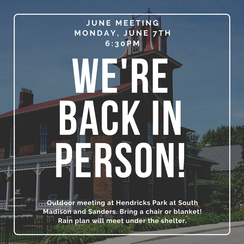 BatesHendricks's tweet image. We're back to seeing neighbors face to face! 

Join us tomorrow at Hendricks Park at the intersection of South Madison and Sanders street for an outdoor neighborhood meeting at 6:30pm! Bring a chair or blanket and get ready to safely see your neighbors!