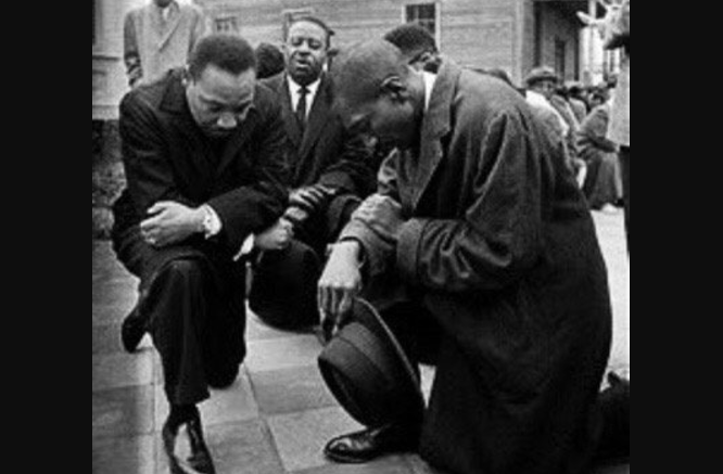 shaunbonsal's tweet photo. @LozzaFox If Laurence Fox was around when MLK was making a stand, he'd probably be booing him taking the knee too. https://t.co/wKxfB0LPeQ