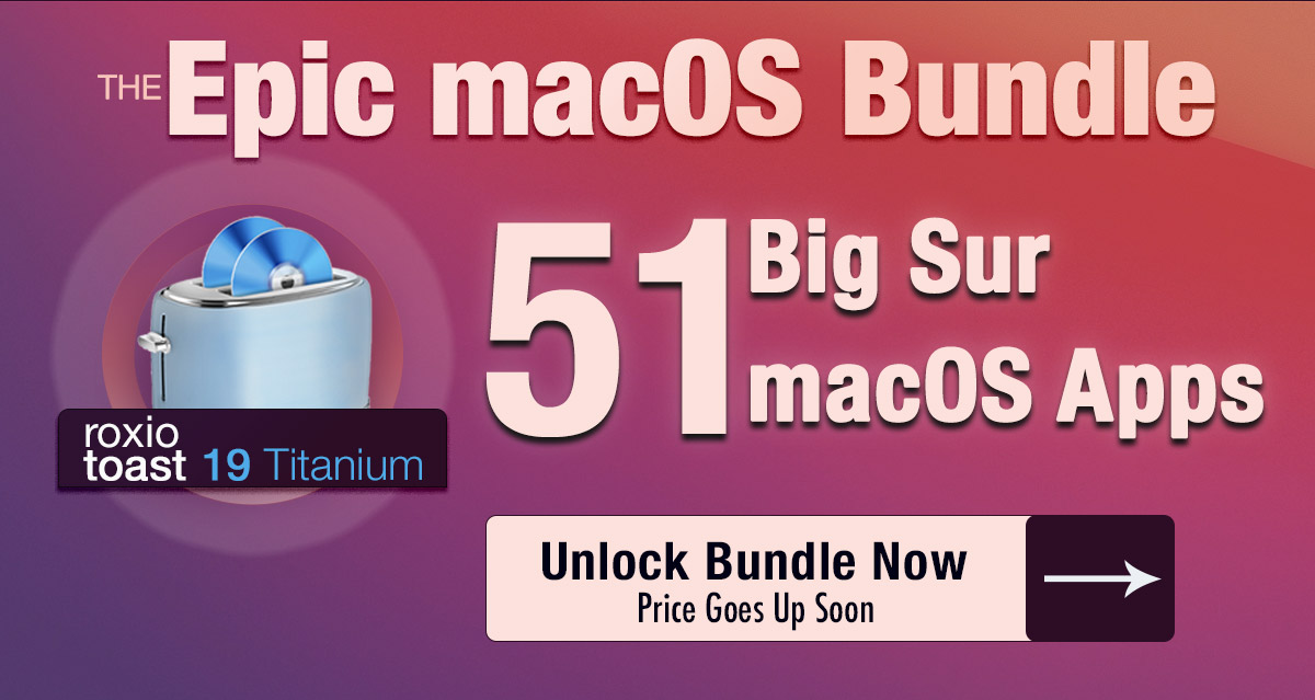 MacAppware's tweet image. 💥The Epic macOS Bundle from BundleHunt is Live! 
Over 95% off with 51 Big Sur compatible macOS apps to choose from:
bundlehunt.com/?ap_id=macappw…
#macbundle #macdeals #macapps