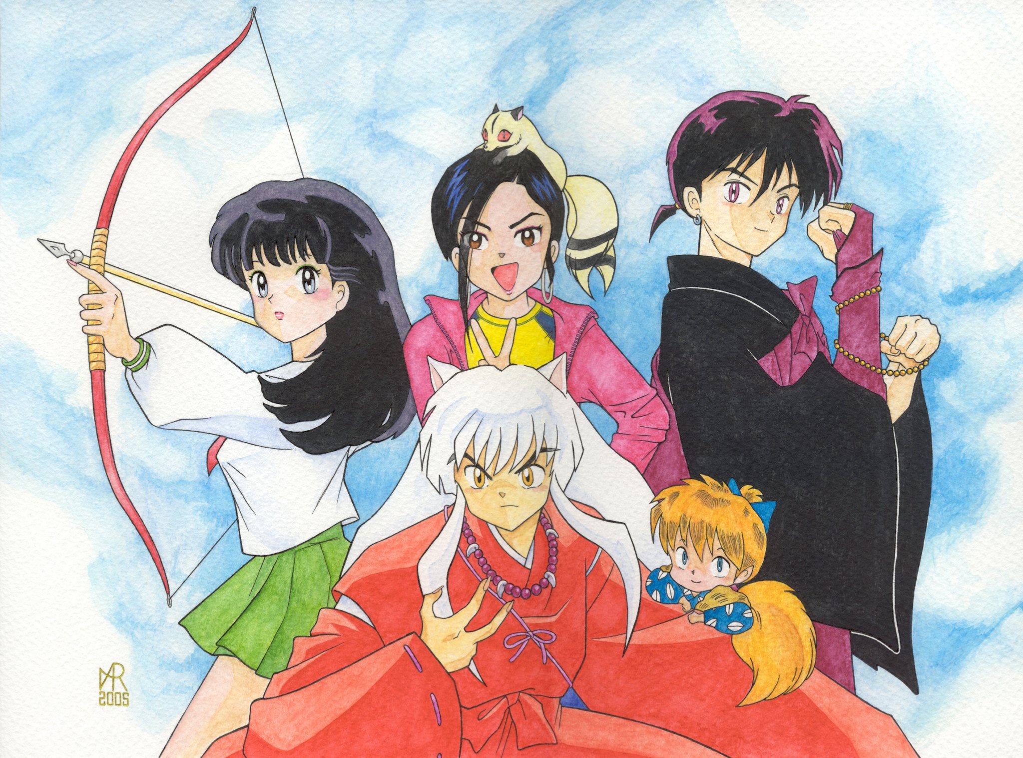 arrows, bow, and rumiko takahashi image