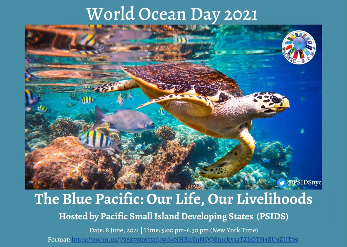 sprasadfj's tweet photo. #WorldOceanDay2021 Join leading voices on a talanoa on the #BluePacific @Tuvalu_UN @oceanpanel @PSIDSnyc @PacOceanComm @FijiMissionUN https://t.co/AlgTHQayTK