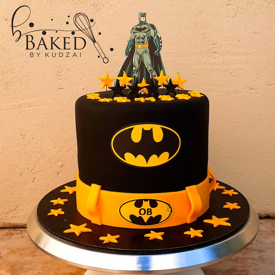 Cake Central Design Studio - Our Batman themed Birthday Cake ! For many  more similar themed designer fondant birthday cakes like Football Cake ,  Tie & Bow Cake , Mickey Mouse Cake ,