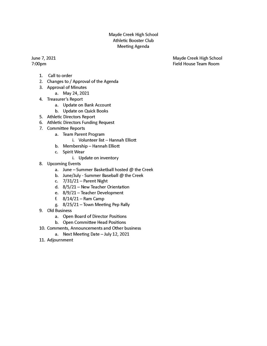 <a href="/MCHSAthleticDep/">MCHS Athletics</a> <a href="/MCHS_Rams/">RamNation</a>  Nos vemos en la reunión del Booster Club mañana a las 7 pm. See you tomorrow for our Booster Club meeting at 7 pm.