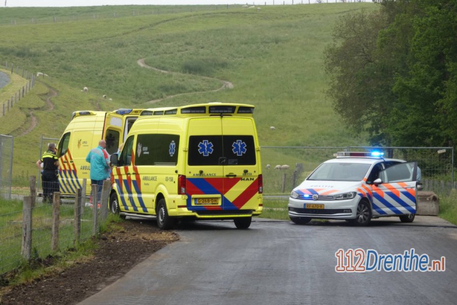 Wielrenner ernstig gewond na val in #Wijster. 112Drenthe.