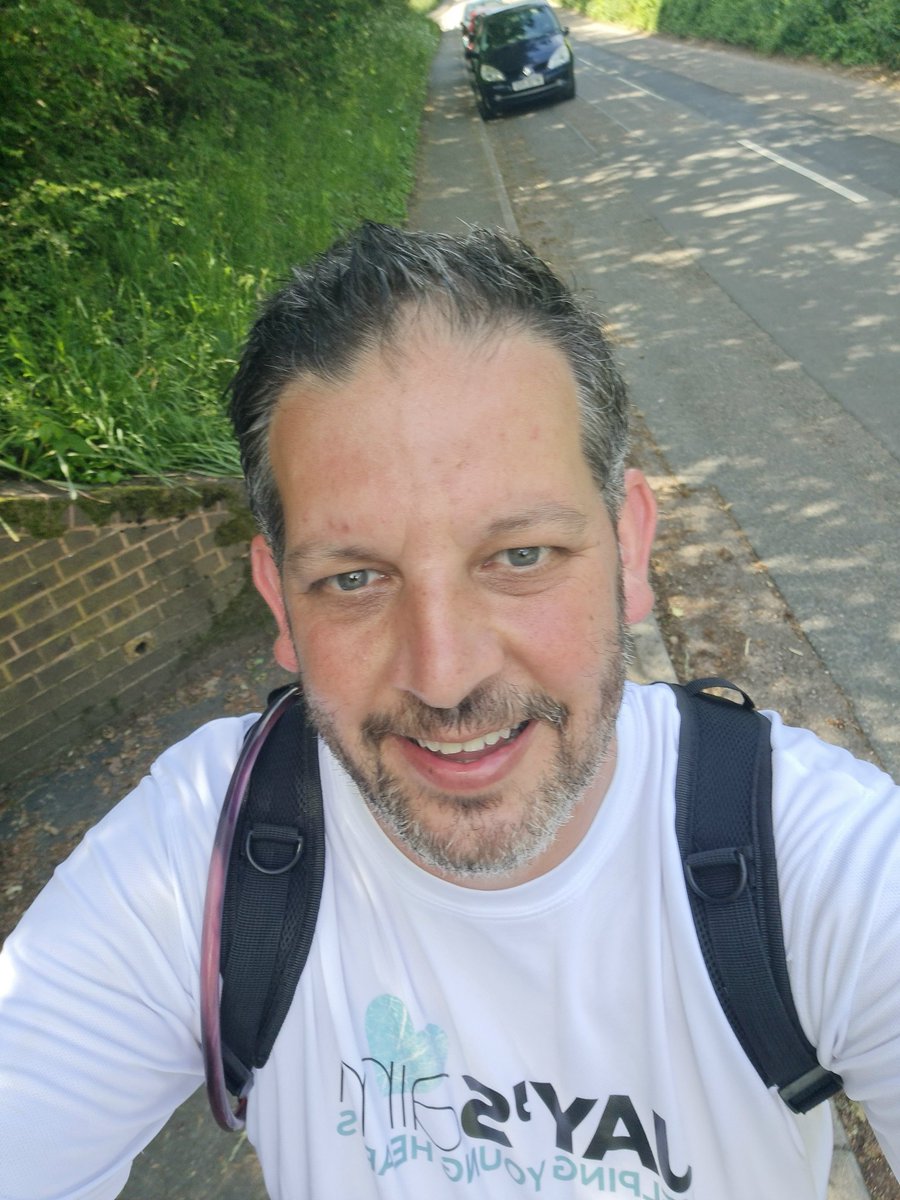 pdcornish76's tweet photo. 19.15 miles done...fast approaching the finish line. Managing a smile...

@Jays_AIM @NAbbotCollege 
#principalschallenge https://t.co/21jVRnxt4J