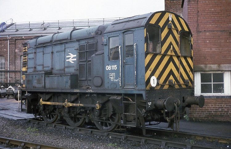 N_Amberfield's tweet image. 08115 at Doncaster Works 25th November 1979 #ShunterSunday

📸 Trevor Casey