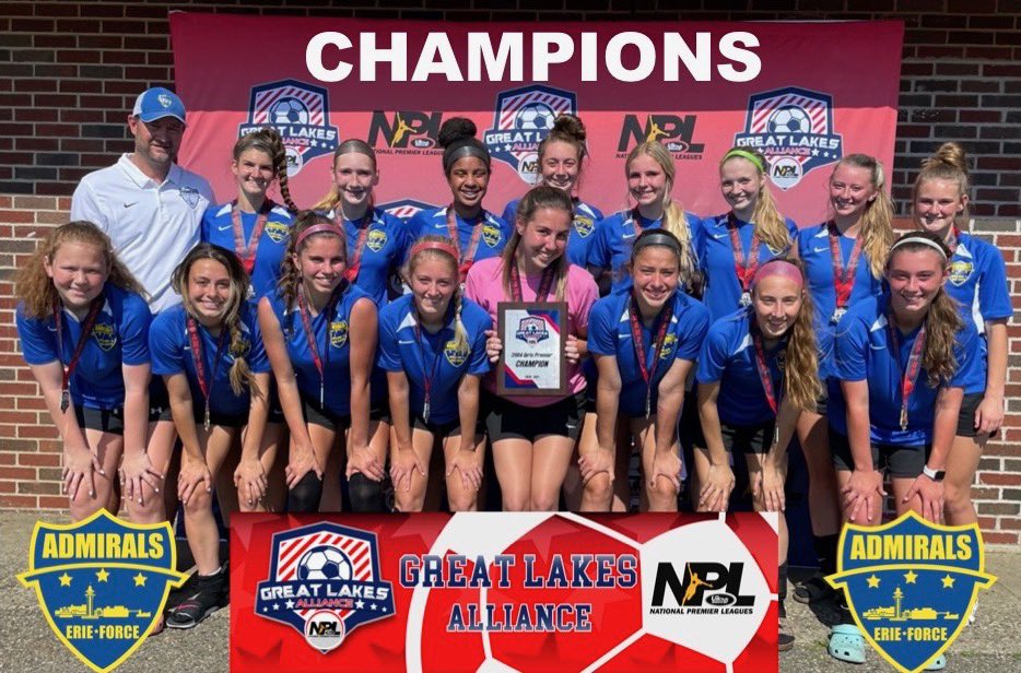 ErieAdmirals's tweet photo. @TCash21 @gla_npl @CacchioneCallie The Incredible 2021 Season continued for our 2004 GLA Girls today as they captured the GLA Premier Championship vs Pittsburgh FC in Canton Ohio. Coming off their state Championship victory two weeks prior the girls will now attend the US Club Regionals in Chicago https://t.co/WCf8sGsUrf