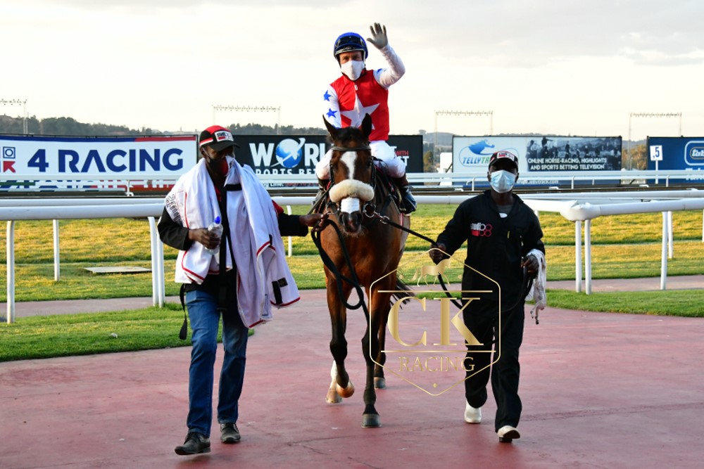 Lady Of Steel shows her class. She is bumped at the start but manages to pull it together ad wins going away. It looks like the blinkers does the trick.