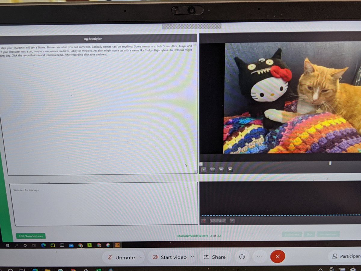 buildarobotk12's tweet image. Students had a blast presenting Toys2Life at #RockCS21 with their leaders Bird and @isaac_davenport! Toby, the cat, which is both a character in #Toys2Life and the inspiration showed up too! Fun event! Thank you @RockCSCO