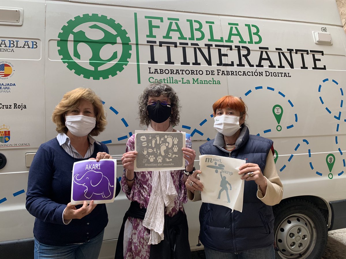 FablabCuenca's tweet photo. Ayer #fablabitinerante finalizó en #siguenza la primera ruta por #castillalamancha
Muchas gracias a todos los participantes por tanto interés y por el gran cariño mostrado.
Nos lo pasamos en grande!

@FablabCuenca
@USembassyMadrid
@CruzRojaCuenca
@DipuCuenca 
@AytoSiguenza https://t.co/3wIBLgLVSz