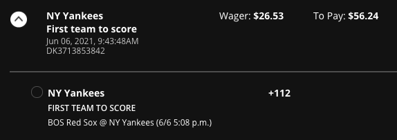 HedgePerfect's tweet image. 🚨🚨#hedgebull alert🚨🚨  #WilliamHill giving out hte super boosts like candy.  Next one is @RedSox vs @Yankees game. #hedgeperfect #DraftKings