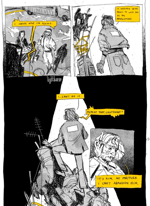 #DiscoElysium a comic and some sketches 
