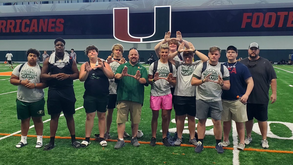 BrantleyCoach's tweet image. Trinity Catholic representing from Miami to Tally today.
Guess where I ended up! Good things happening at TC!🏈☘️