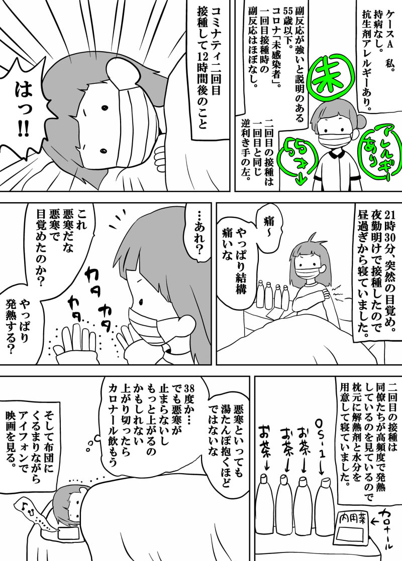 だん ワクチン二回目接種しました いろいろ考えながら副反応に頑張って対処しました でも何が良かったのか悪かったのか学びが得られないままに 24時間 経過したら何かわからんけど熱下がりました 結果何も参考にならない内容ですが とりあえず一例として だん ワクチン二回目接種しました いろいろ考えながら副反応に頑張って対処しました でも何が良かったのか悪かったのか学びが得られないままに 24時間 経過したら何かわからんけど熱下がりました 結果何も参考にならない内容ですが とりあえず一例として