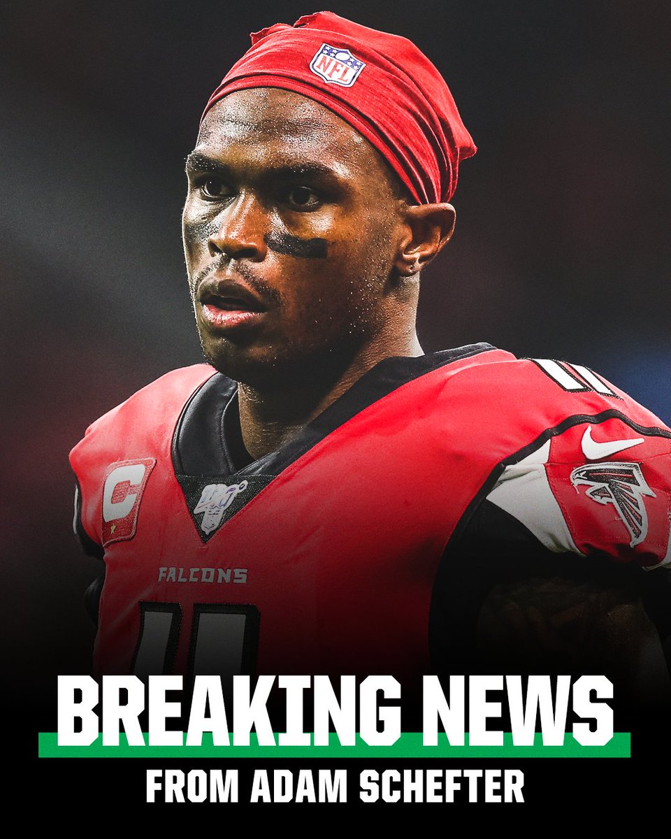 Breaking: The Falcons are expected to trade Julio Jones to the Titans in the next 24-48 hours, sources tell @diannaESPN.

The teams are discussing whether the package will be a 2nd &amp; a 5th-round pick, or a 2nd-round pick with a swap of other picks, sources tell <a href="/AdamSchefter/">Adam Schefter</a>.
