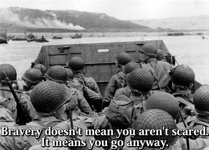 77 years ago today, 160,000 troops stormed the gates of Hell. And won.