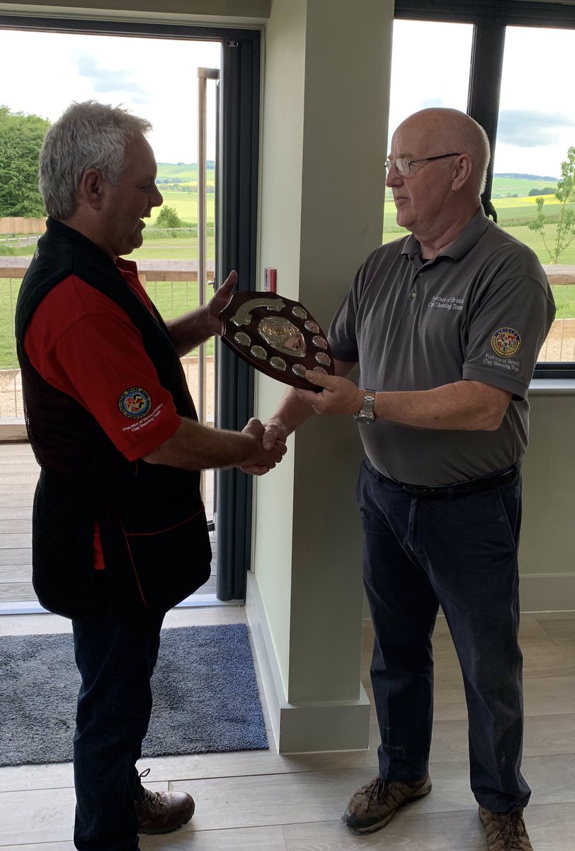A very proud team Captain Kevin Phillips receiving the Inter Province Clay Shoot winners plaque on behalf of the Province of Monmouthshire, presented by Bristols team Captain John Hemmings. DPGM <a href="/PGL_Bristol/">Province of Bristol</a> <a href="/wiltspgl/">Wiltshire Freemasons</a> <a href="/JMWD/">Jonathan Davis</a> <a href="/WorvellMichelle/">Michelle Worvell</a>