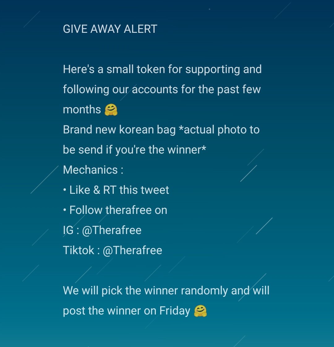 therafree_'s tweet photo. * GIVE AWAY *
3rd photo for the mechanics! <3

Remember that you're appreciated no matter how big or small you accomplish today. You're amazing! 🥳 https://t.co/om9mnI93YE