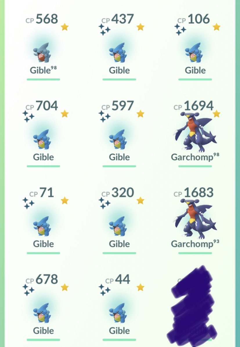 TheBurrowAC's tweet photo. Gible community day 🎉 #PokemonGo #CommunityDay #shinygible https://t.co/N2pz0WOAjf
