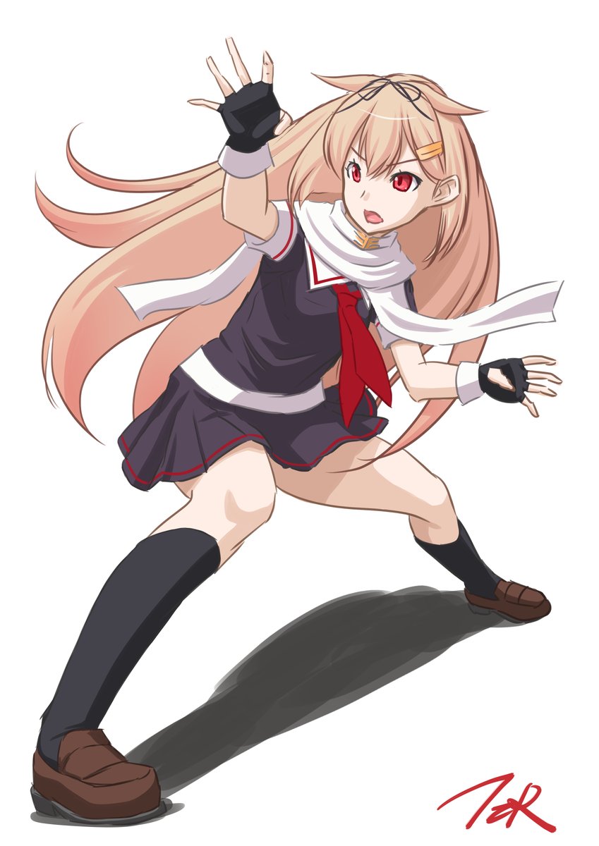 これトレースです('▽`*)
夕立になるように進めたので原型が無くなってますが
なので、ネタラクガキです 