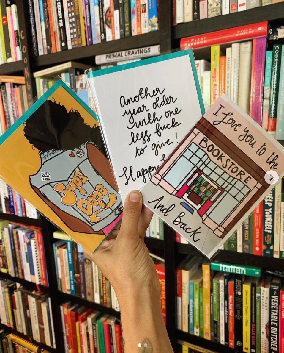 New cards and bookmarks are in! 🖤