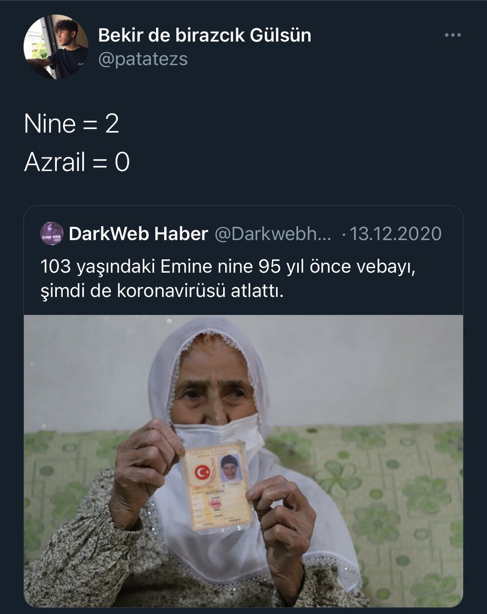 Nine kaç atarsa atsın Azrail tek attımı oyun biter